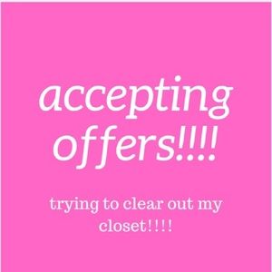 ACCEPTING ALL REASONABLE OFFERS